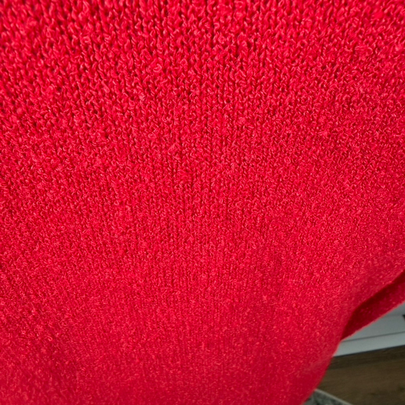 Vintage Susan Bristol Red Button Cardigan Embroidered Bows V-Neck Cute Size M - Picture 9 of 12